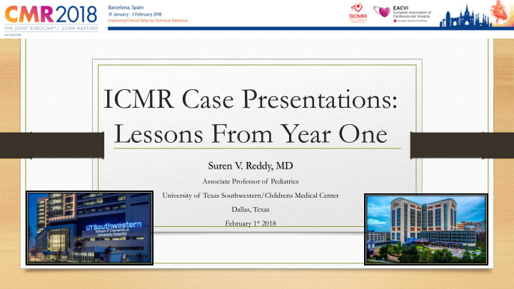 icmr case presentations