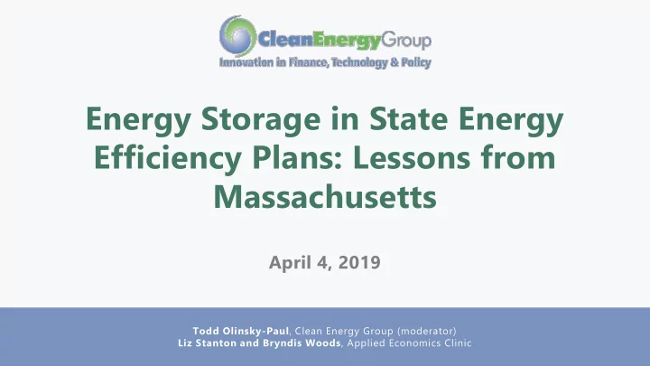 efficiency plans lessons from