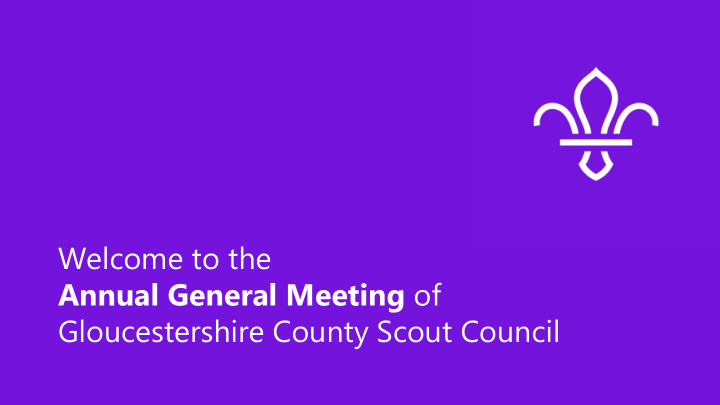 annual general meeting of