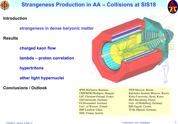strangeness production in aa collisions at sis18