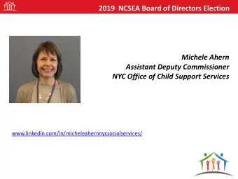 2019  NCSEA Board of Directors Election  Photo  Michele Ahern  Assistant Deputy Commissioner  NYC
