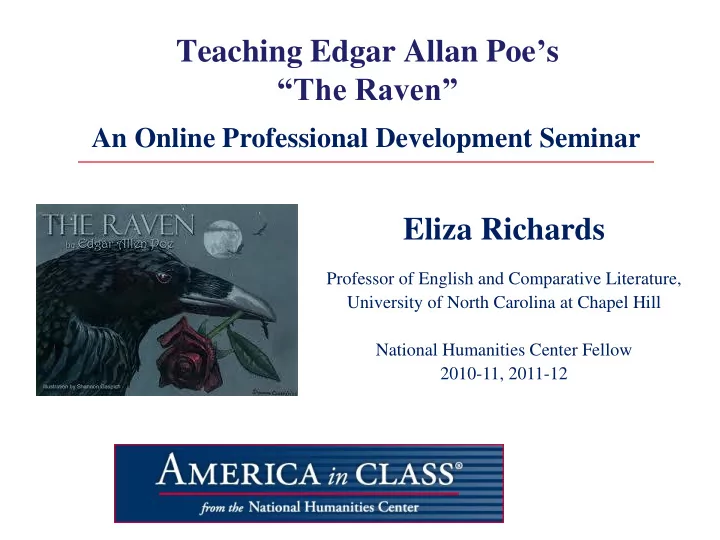 teaching edgar allan poe s