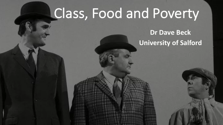 clas class food an and poverty