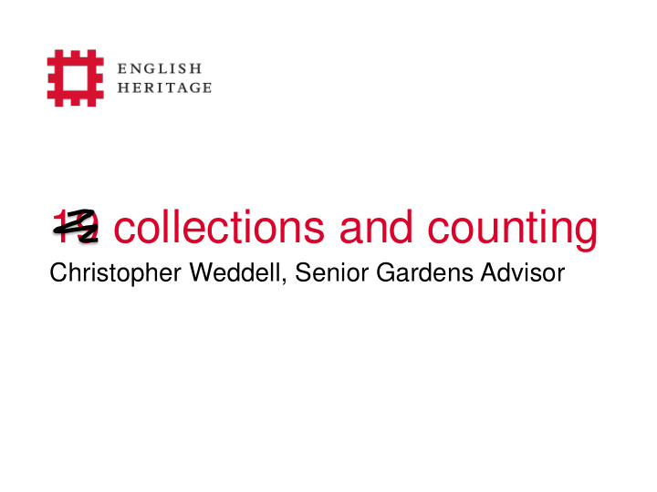 19 collections and counting