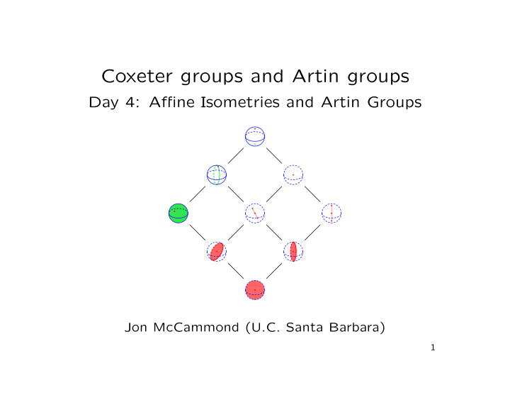 coxeter groups and artin groups