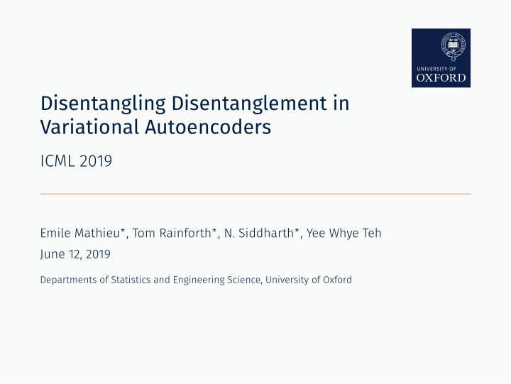disentangling disentanglement in variational autoencoders