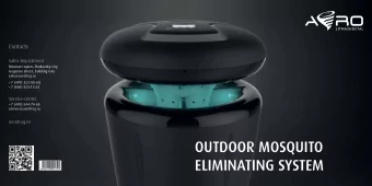 OUTDOOR MOSQUITO  ELIMINATING SYSTEM  Operating principle of AERO  AERO System  a highly
