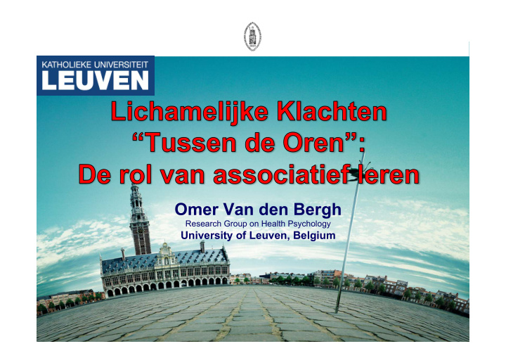 omer van den bergh