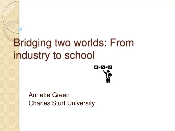 industry to school