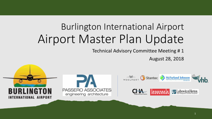 airport master plan update