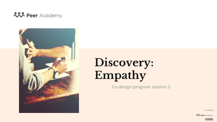 discovery empathy