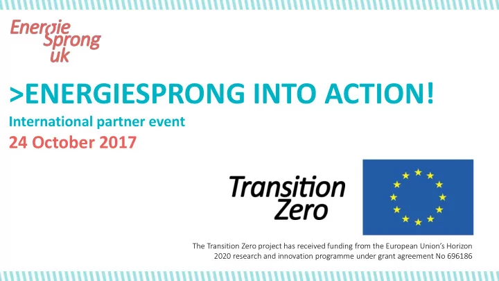 energiesprong into action
