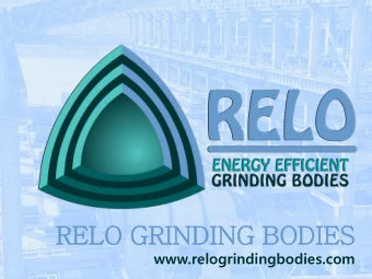 RELO GRINDING BODIES  www.relogrindingbodies.com Contents :  2   Introduction