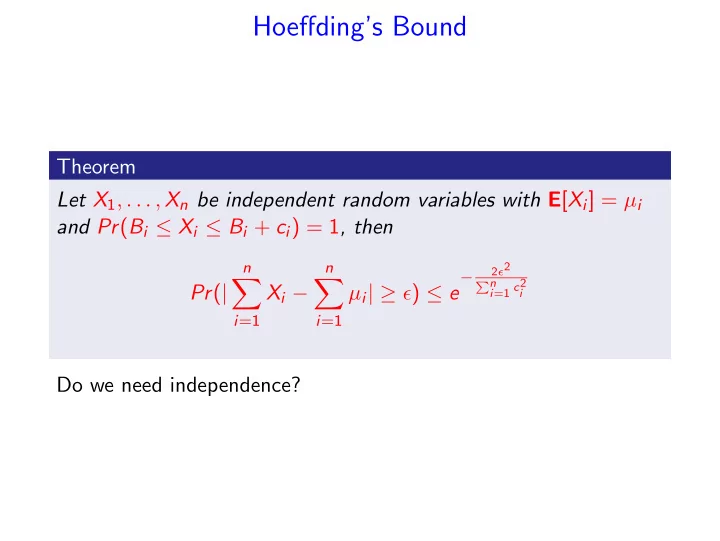 hoeffding s bound