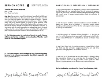 Jesus Christ, the Son of God.  Jesus Christ, the Son of God.  SONG SHEETS GOODNESS OF GOD  Verse