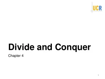 Divide and Conquer  Chapter 4  1  Integer Multiplication  2  Integer Multiplication   =