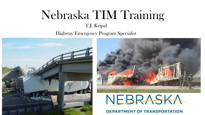 nebraska tim training