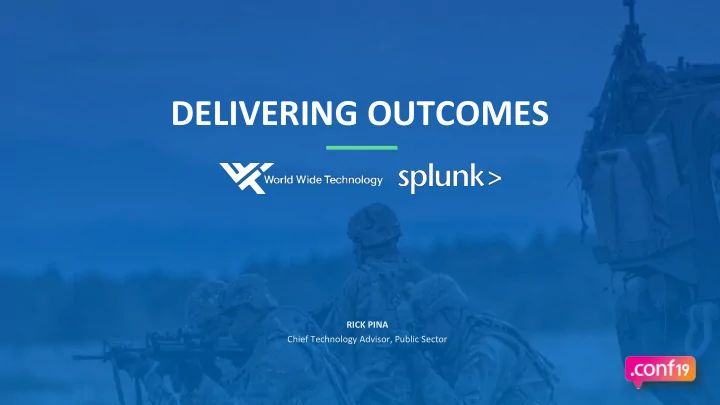 delivering outcomes