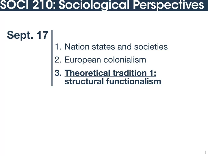 soci 210 sociological perspectives