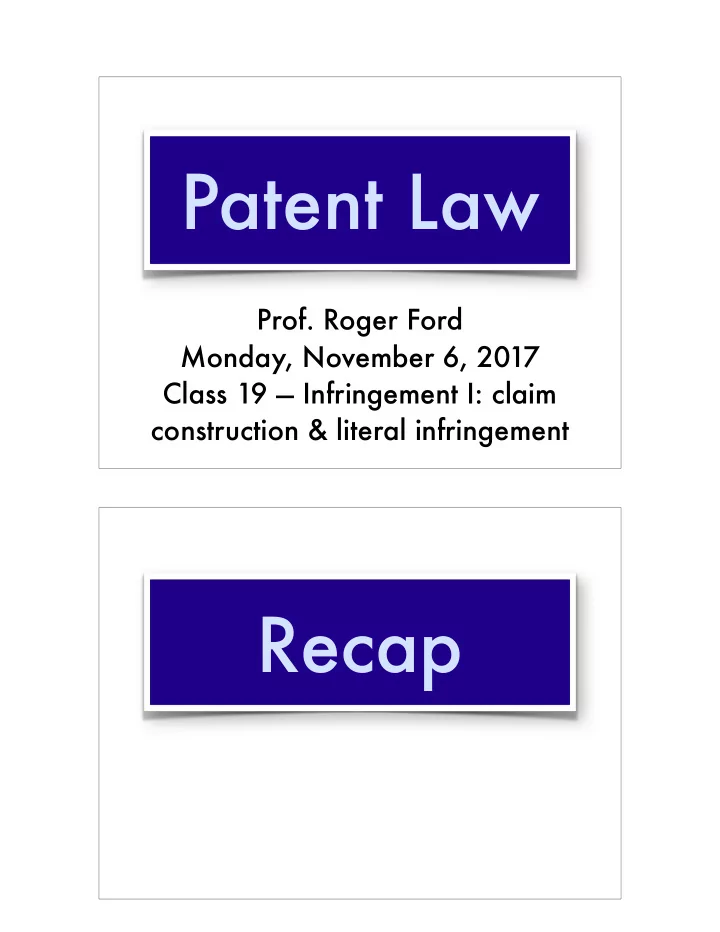 patent law