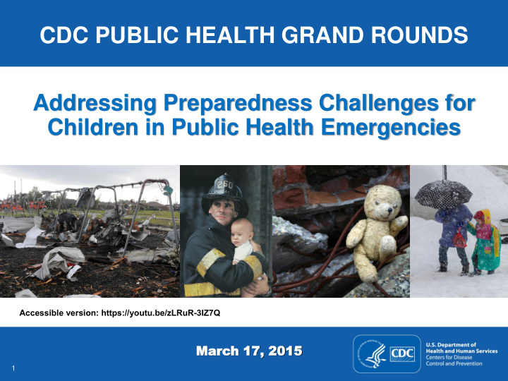 cdc public health grand rounds