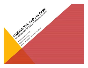 OUTLINE    The study    The sample    The findings    The session  Conflict of