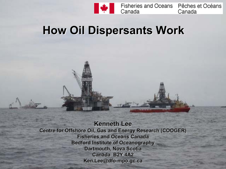 how oil dispersants work how oil dispersants work