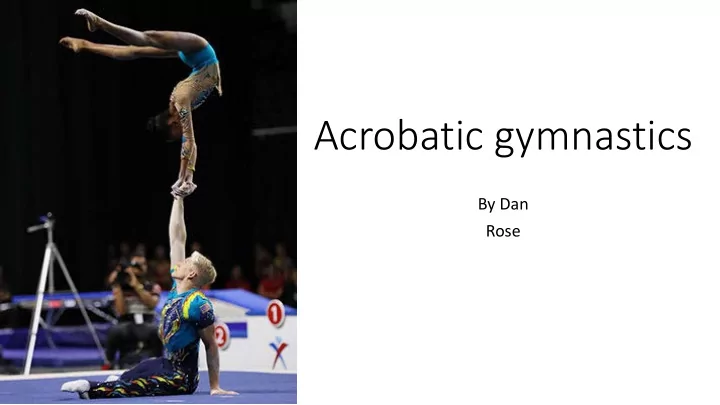 acrobatic gymnastics