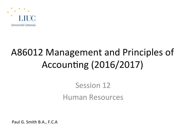 a86012 management and principles of accoun ng 2016 2017