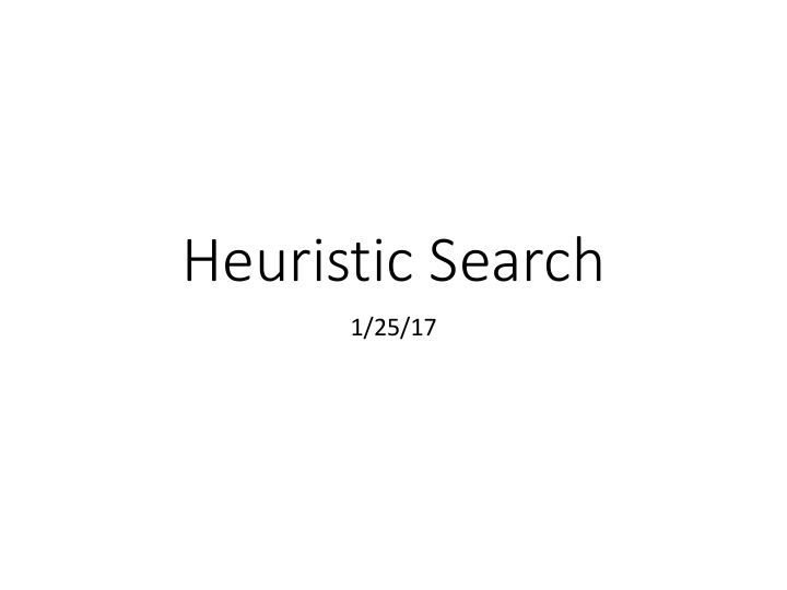 heuristic search
