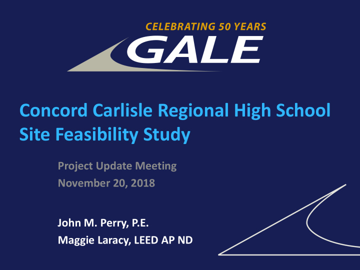 concord carlisle regional high school site feasibility