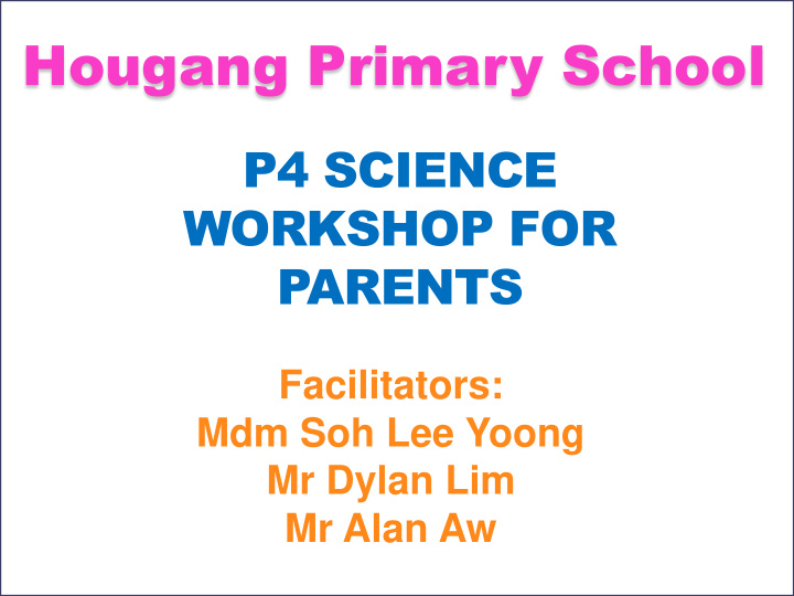 hougang primary school