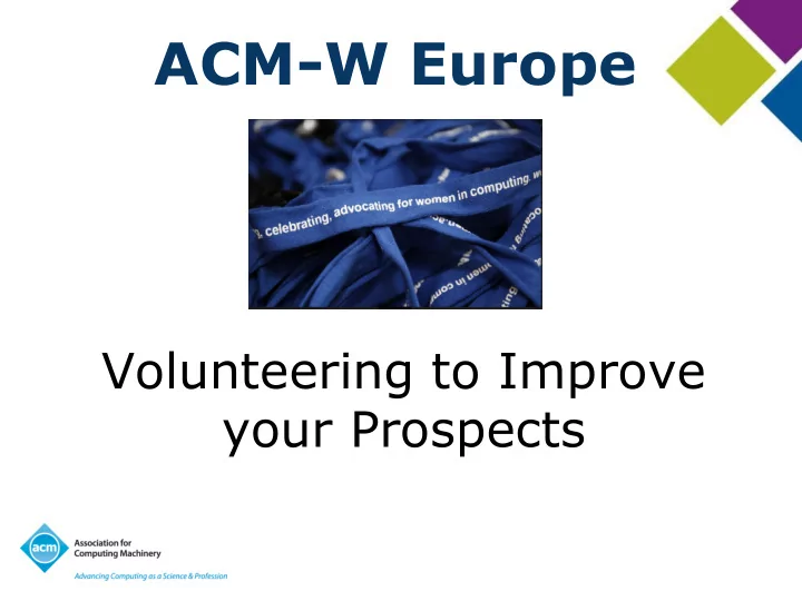 acm w europe