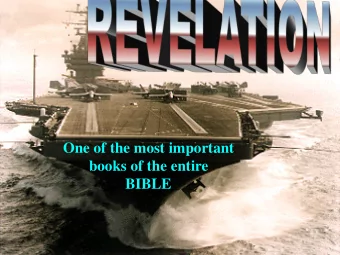 One of the most important  books of the entire  BIBLE  Even a casual reader of the  book of
