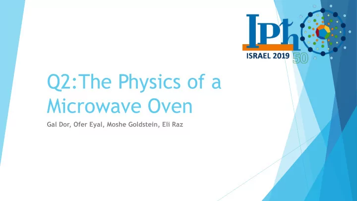 microwave oven