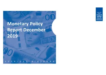 Monetary Policy  Report December  2019  Chapter 1  Figure 1.1. Repo rate with uncertainty bands