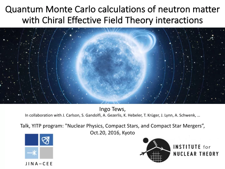 quantum monte ca carlo calculations s of neutron ma