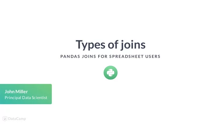 types of joins