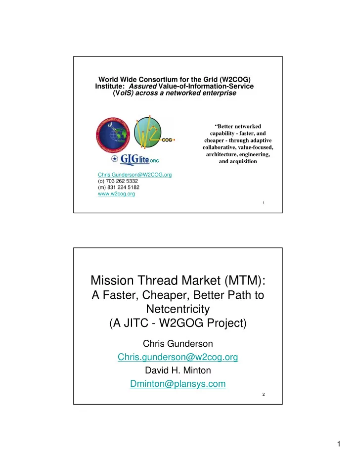 mission thread market mtm