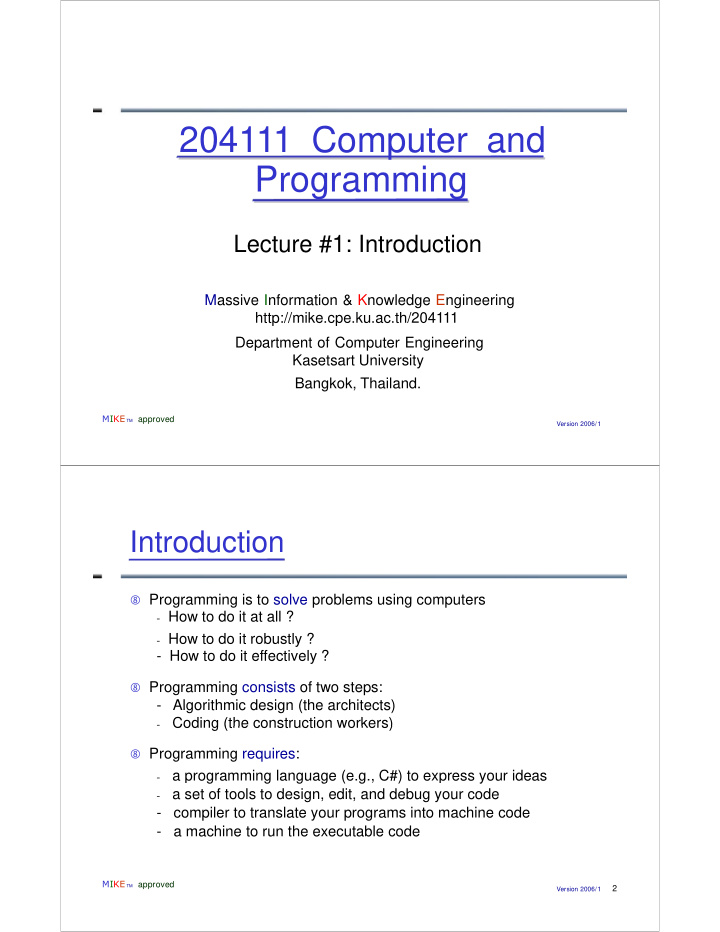204111 computer and 204111 computer and programming