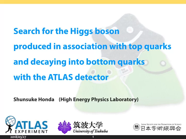 search for the higgs boson produced in association with