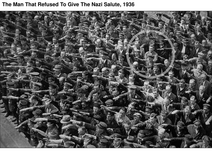 the man that refused to give the nazi salute 1936 nikola