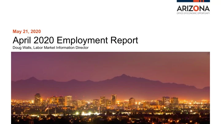 april 2020 employment report