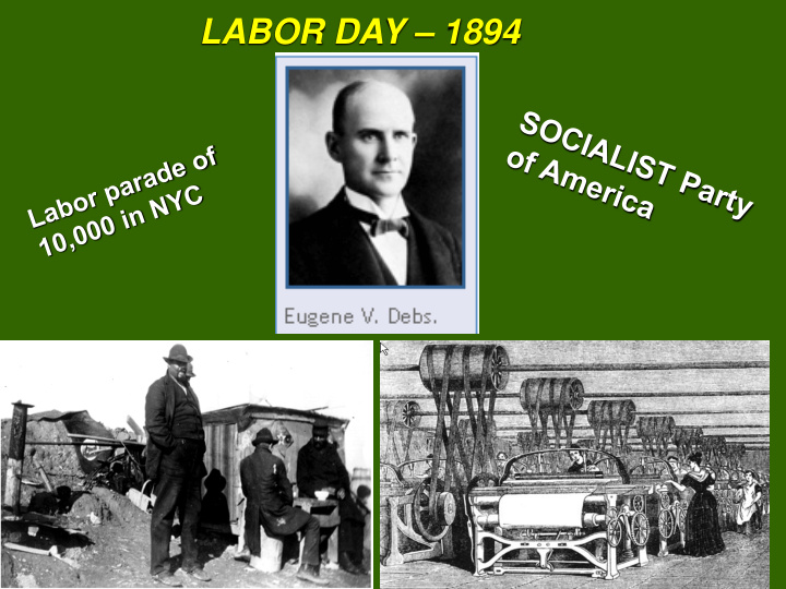 labor day 1894 basic questions about labor