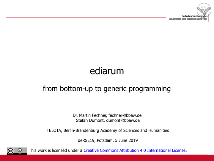 ediarum