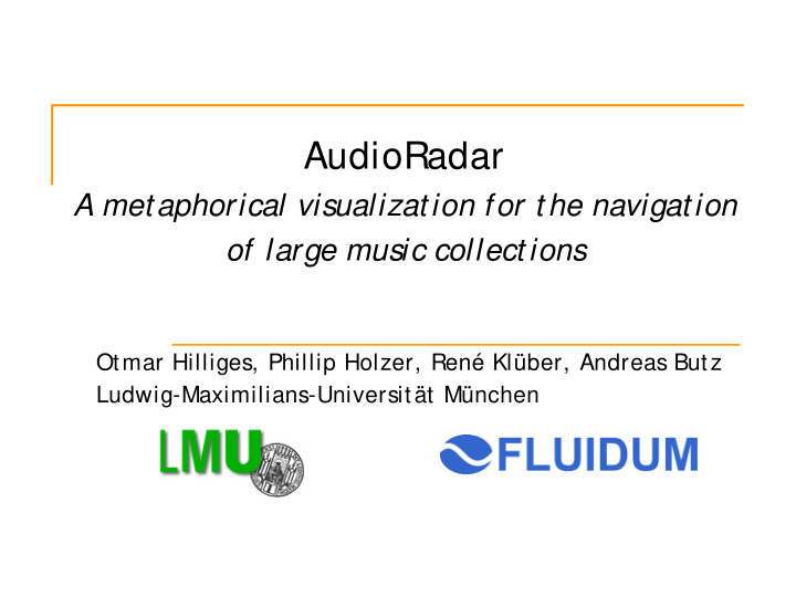 audioradar