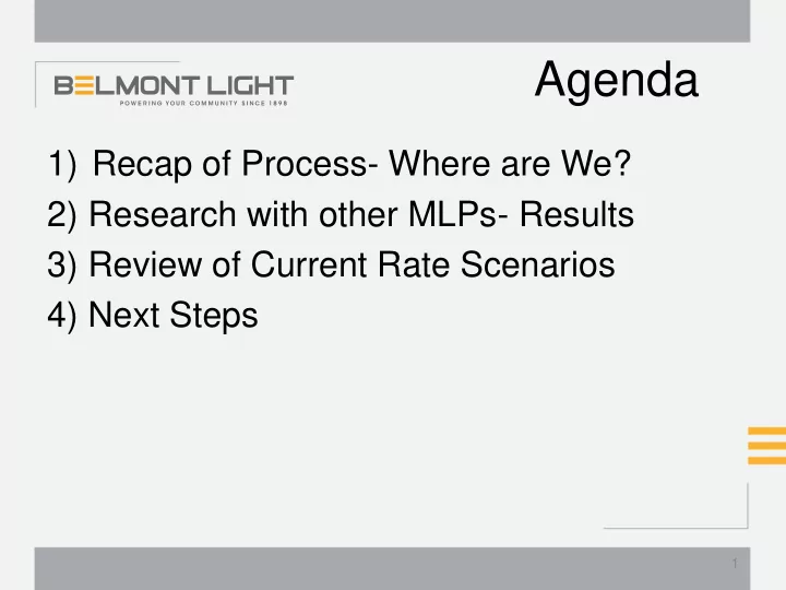 agenda