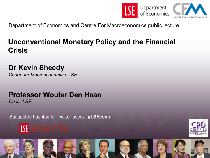 unconventional monetary policy and the financial crisis d
