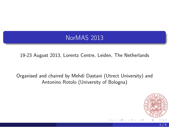 normas 2013