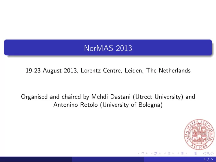 normas 2013